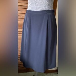 Appleseed’s Everyday Knit Navy Blue Solid Skirt